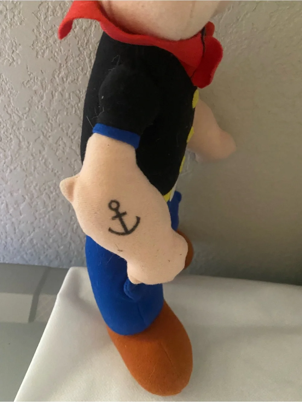 Popeye plush vintage Play by Play Sailor Cartoon plush stuffed toy 1992